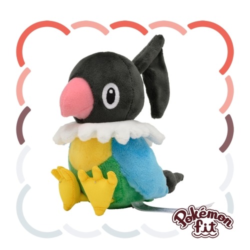 🐦現貨🐦 日本寶可夢中心 小鳥部 Pokemon fit 青綿鳥 七夕青鳥 長翅鷗 姆克兒 波波 傲骨燕 聒噪鸚鵡-規格圖9