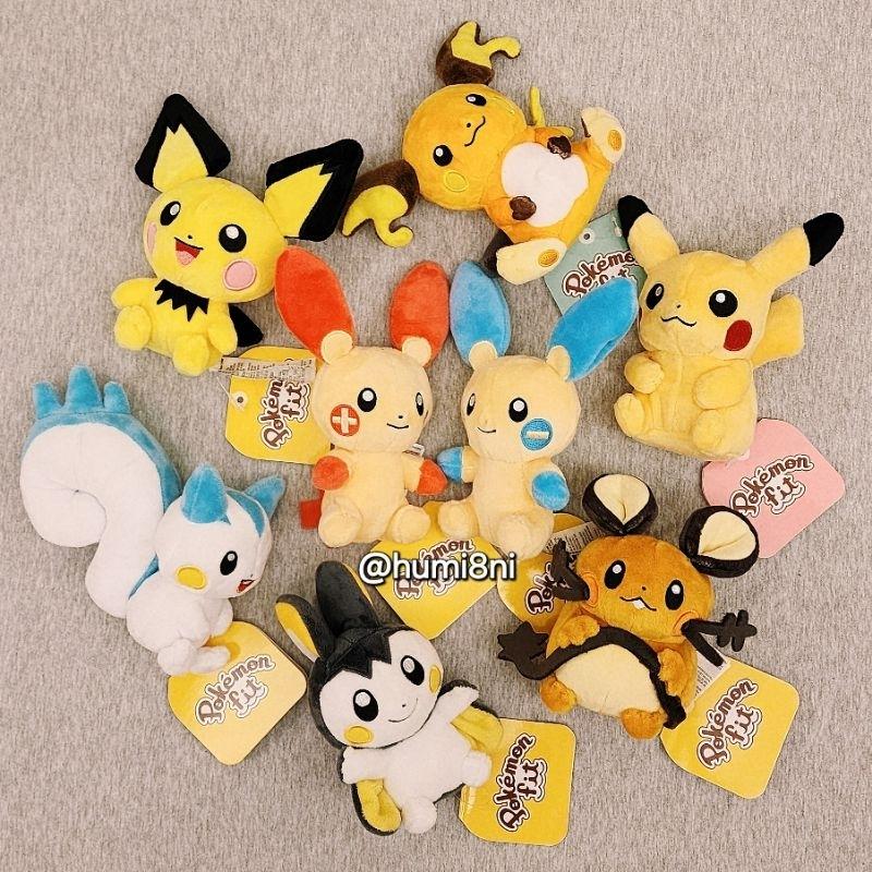⚡️現貨⚡️ 日本寶可夢中心 Pokémon fit 電氣鼠部 咚咚鼠 皮卡丘 皮丘 負電拍拍 帕奇利茲 電飛鼠-細節圖3
