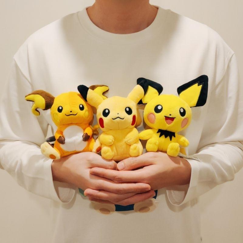 ⚡️現貨⚡️ 日本寶可夢中心 Pokémon fit 電氣鼠部 咚咚鼠 皮卡丘 皮丘 負電拍拍 帕奇利茲 電飛鼠-細節圖4