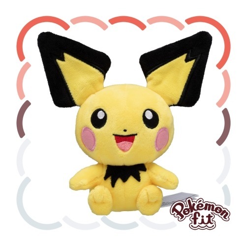 ⚡️現貨⚡️ 日本寶可夢中心 Pokémon fit 電氣鼠部 咚咚鼠 皮卡丘 皮丘 負電拍拍 帕奇利茲 電飛鼠-規格圖8