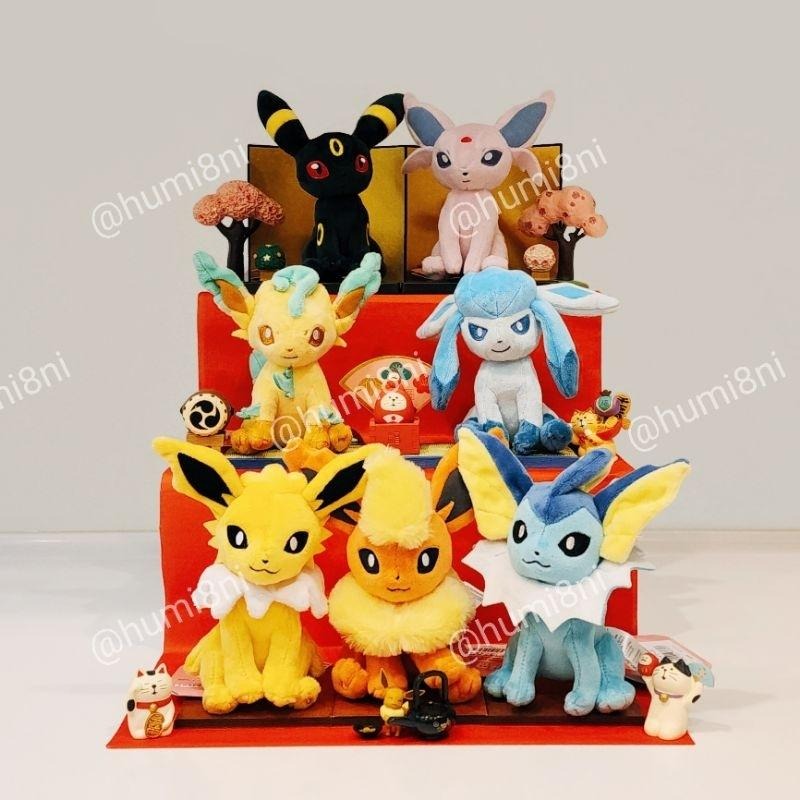 ➡️現貨⬅️ 日本寶可夢中心 Pokémon fit  伊布 水伊布 火伊布 月亮伊布 太陽伊布 冰伊布 仙子伊布-細節圖2