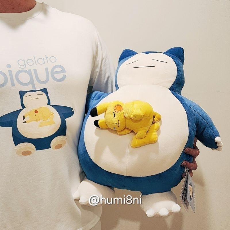 ➡️現貨⬅️ Pokémon Sleep 皮卡丘 伊布 菊草葉 耿鬼 呆呆獸 卡拉卡拉 幼基拉斯 日本寶可夢中心 睡覺-細節圖5