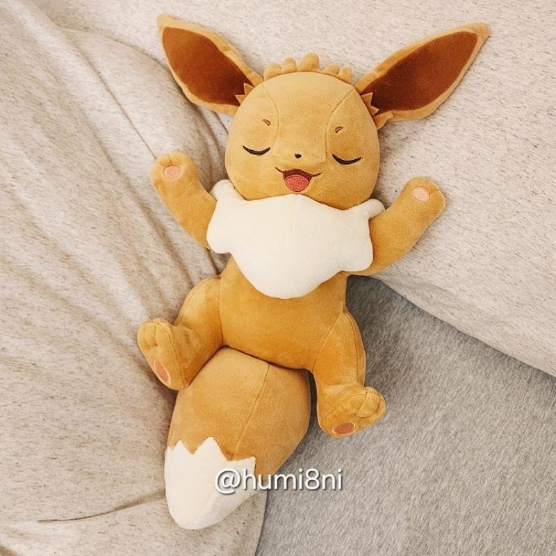 ➡️現貨⬅️ Pokémon Sleep 皮卡丘 伊布 菊草葉 耿鬼 呆呆獸 卡拉卡拉 幼基拉斯 日本寶可夢中心 睡覺-細節圖6