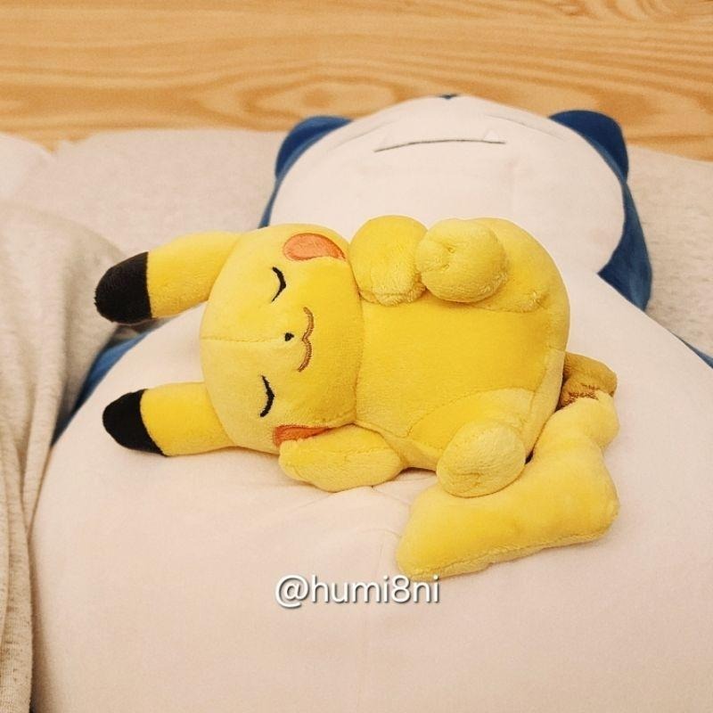 ➡️現貨⬅️ Pokémon Sleep 皮卡丘 伊布 菊草葉 耿鬼 呆呆獸 卡拉卡拉 幼基拉斯 日本寶可夢中心 睡覺-細節圖7