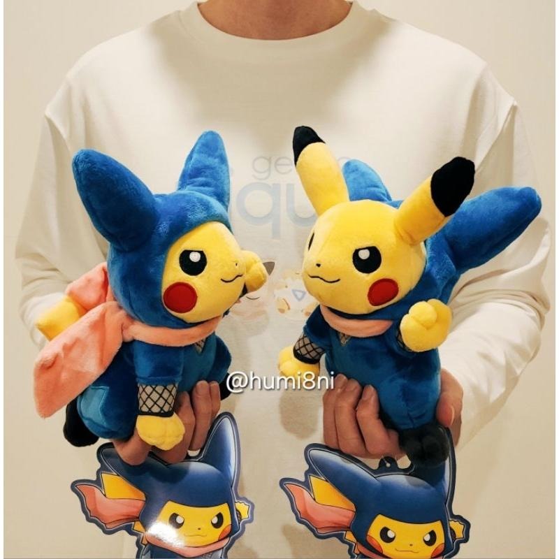 ➡️現貨⬅️ 櫻花皮卡丘 忍者皮卡丘 日本 寶可夢中心 東京 DX 限定 櫻花 爆炸頭 忍者-細節圖3