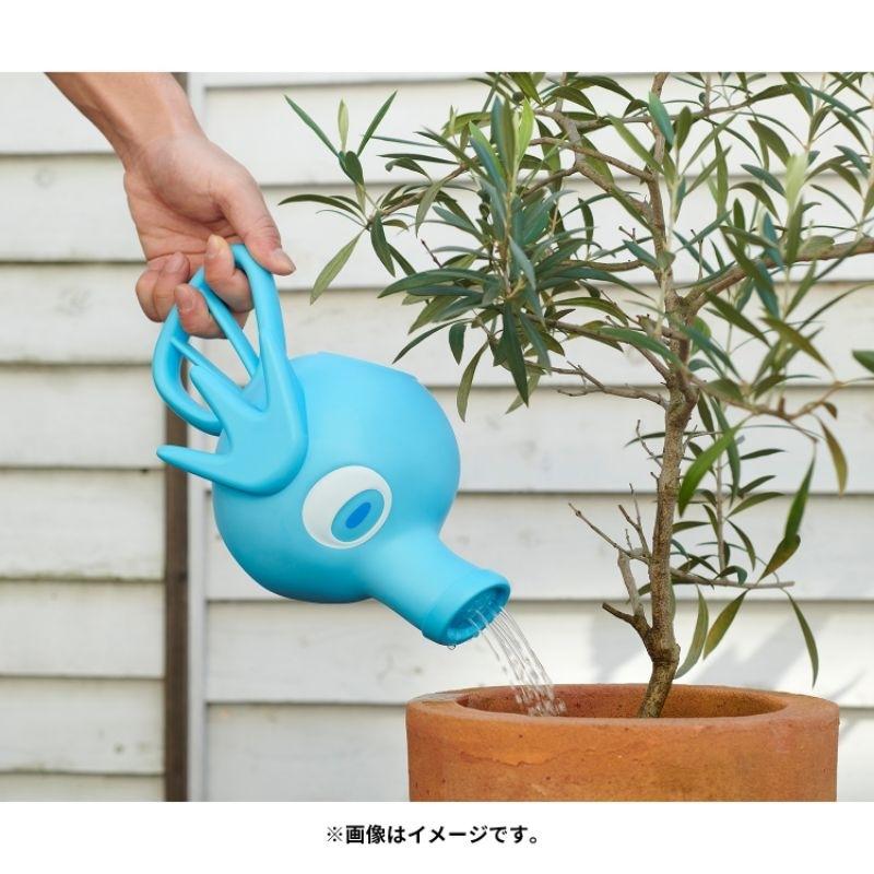 ➡️現貨⬅️ 日本寶可夢中心 墨海馬 澆花器 澆水壺 可達鴨 眼罩-細節圖2