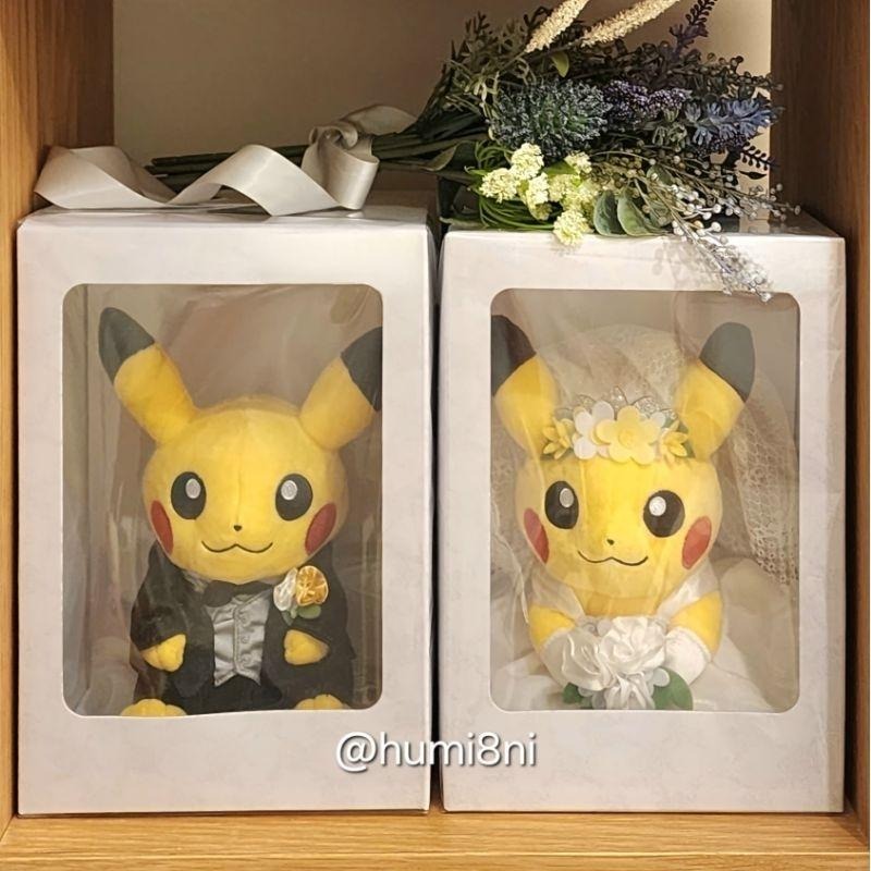 ➡️現貨⬅️ 寶可夢中心限定 婚禮 皮卡丘 娃娃 新郎 新娘 Pokémon Garden Wedding 和婚 和服-細節圖2