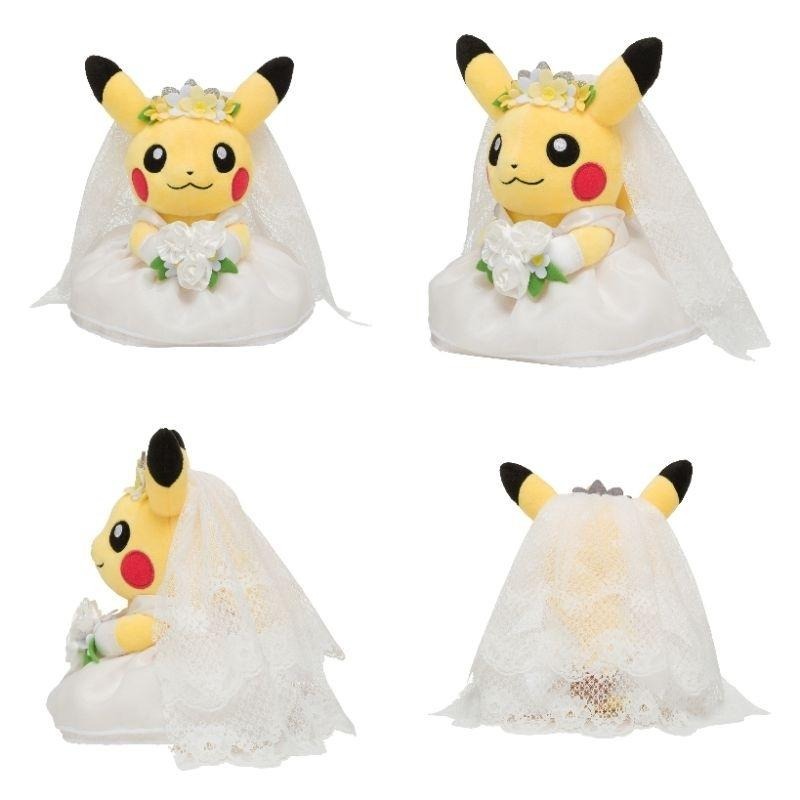 ➡️現貨⬅️ 寶可夢中心限定 婚禮 皮卡丘 娃娃 新郎 新娘 Pokémon Garden Wedding 和婚 和服-細節圖5