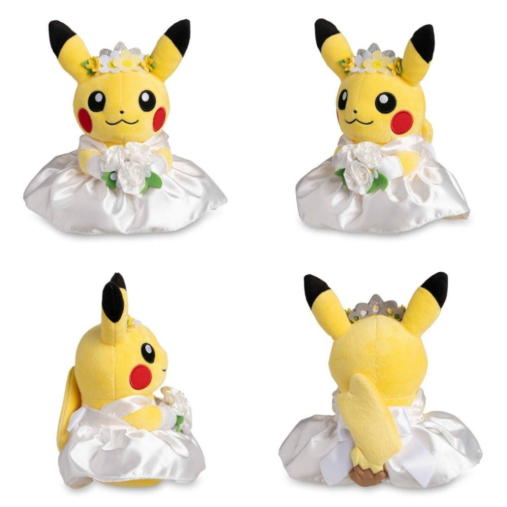 ➡️現貨⬅️ 寶可夢中心限定 婚禮 皮卡丘 娃娃 新郎 新娘 Pokémon Garden Wedding 和婚 和服-規格圖6