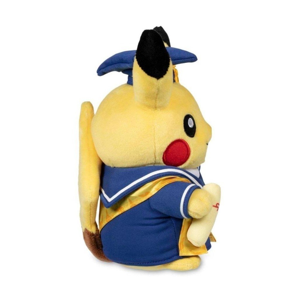➡️現貨⬅️ 美國寶可夢中心 畢業 學士 皮卡丘 Pokemon Graduate Pikachu 畢業禮物 畢業皮-細節圖8