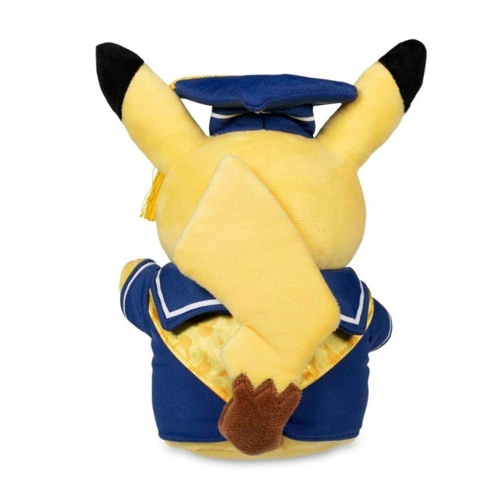 ➡️現貨⬅️ 美國寶可夢中心 畢業 學士 皮卡丘 Pokemon Graduate Pikachu 畢業禮物 畢業皮-細節圖9
