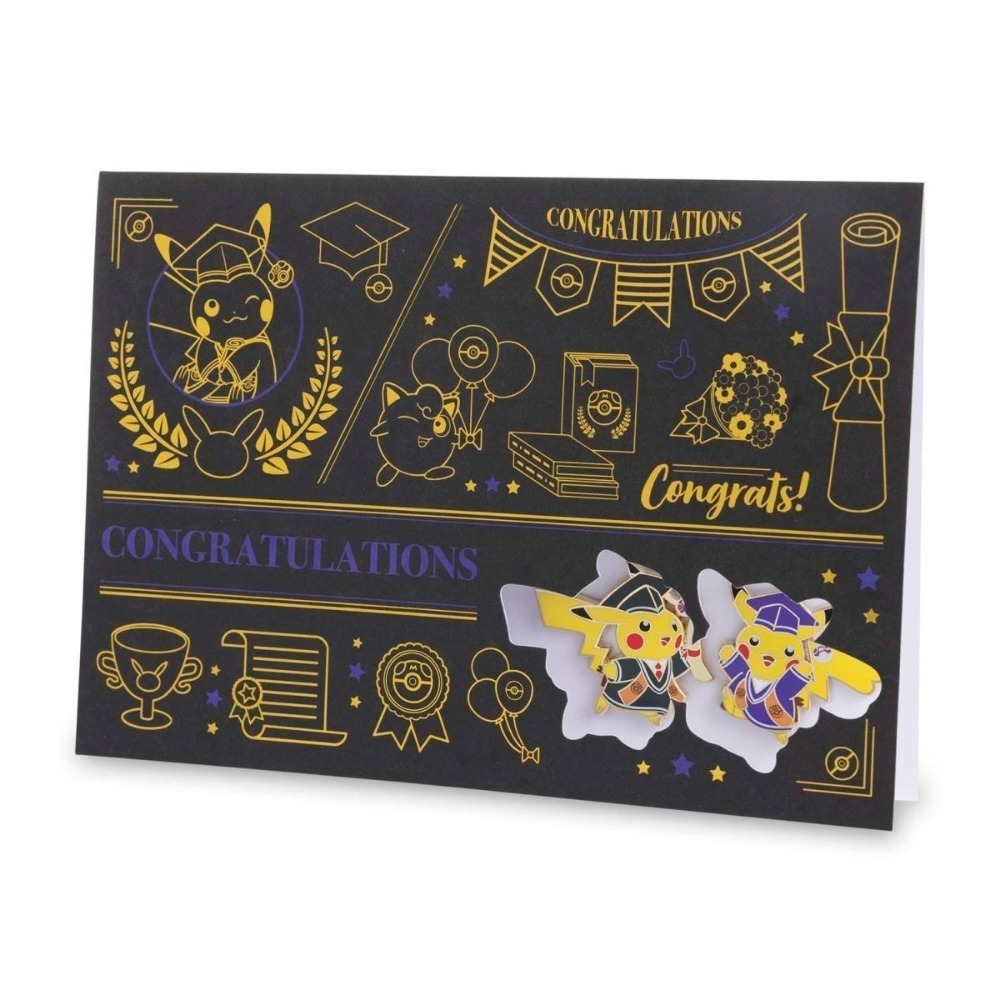 ➡️現貨⬅️ 美國寶可夢中心 畢業 學士 皮卡丘 Pokemon Graduate Pikachu 畢業禮物 畢業皮-規格圖9