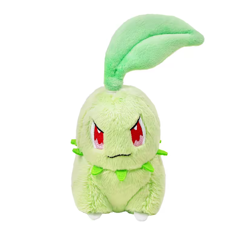 ➡️現貨⬅️ 寶可夢中心 寶可動 菊草葉 毽子草 泳圈鼬 拉繩娃娃 Pokémon 玩偶-規格圖3