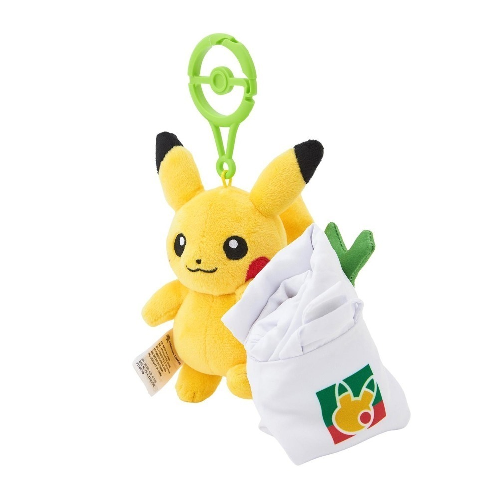 ➡️現貨⬅️ 日本寶可夢中心 皮卡皮卡超市 皮卡丘 超市 購物袋 娃娃 ピカピカマート 皮卡丘超市-細節圖8
