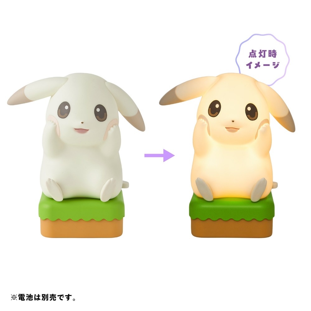 ➡️現貨⬅️ 日本寶可夢中心 POKOPIA 淺淺丘 LED燈 娃娃 淺色 白色 皮卡丘-規格圖8