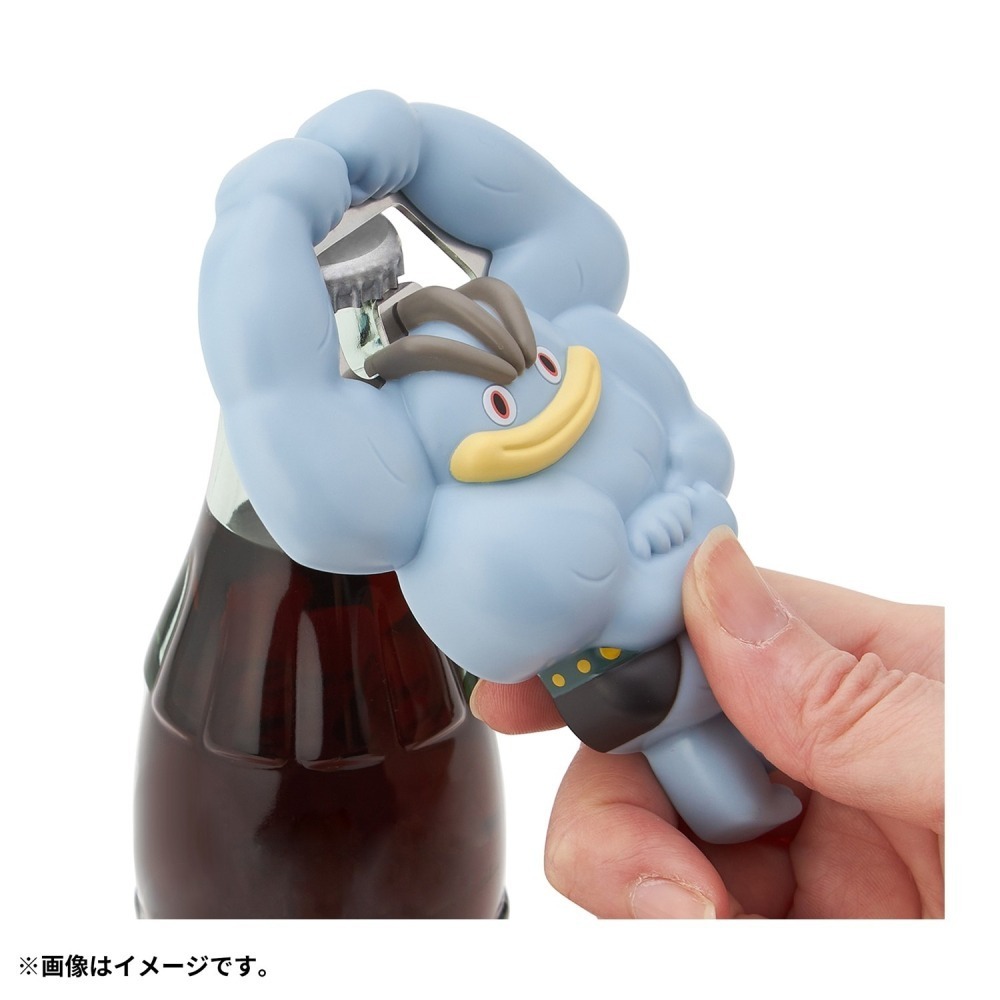 ➡️現貨⬅️ 日本寶可夢中心 格鬥系特輯 怪力 娃娃 開瓶器 火爆猴 飛腿郎 路卡利歐 摔角鷹人 穿著熊 怪力開瓶器-細節圖4