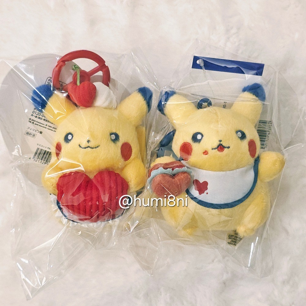 ➡️現貨⬅️ 日本寶可夢中心 PIKACHU DINER 漢堡 皮卡丘 愛心 娃娃 布偶 吊飾 漢堡皮-細節圖2