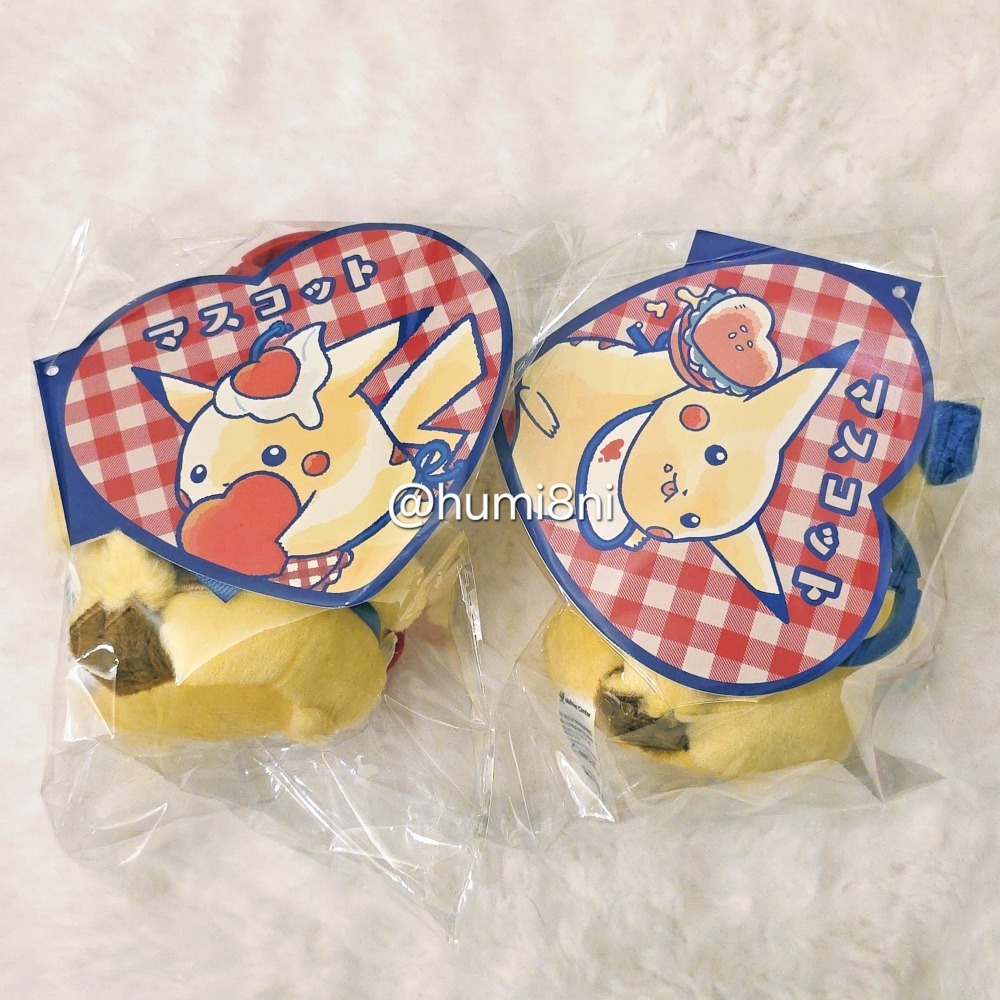 ➡️現貨⬅️ 日本寶可夢中心 PIKACHU DINER 漢堡 皮卡丘 愛心 娃娃 布偶 吊飾 漢堡皮-細節圖3