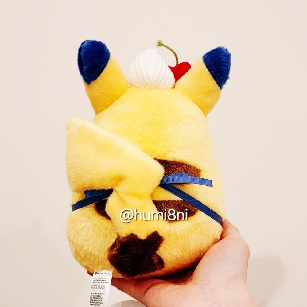 ➡️現貨⬅️ 日本寶可夢中心 PIKACHU DINER 漢堡 皮卡丘 愛心 娃娃 布偶 吊飾 漢堡皮-細節圖7