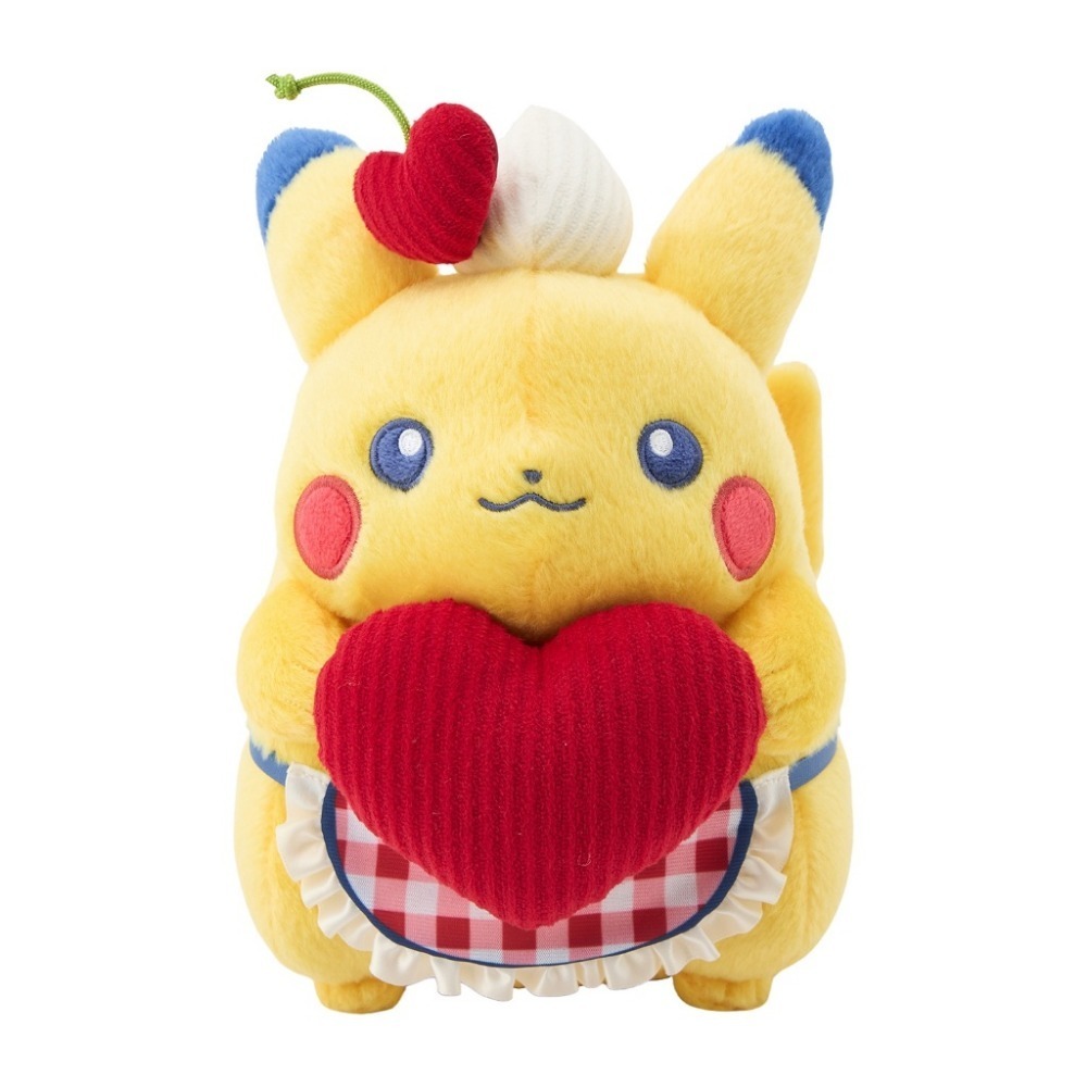 ➡️現貨⬅️ 日本寶可夢中心 PIKACHU DINER 漢堡 皮卡丘 愛心 娃娃 布偶 吊飾 漢堡皮-規格圖8