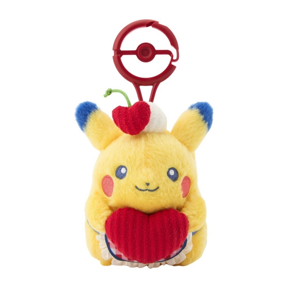 ➡️現貨⬅️ 日本寶可夢中心 PIKACHU DINER 漢堡 皮卡丘 愛心 娃娃 布偶 吊飾 漢堡皮-規格圖8