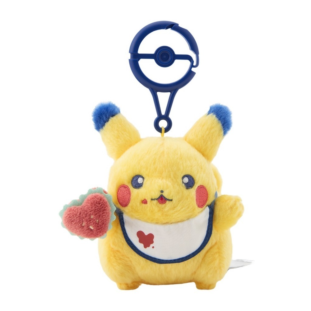 ➡️現貨⬅️ 日本寶可夢中心 PIKACHU DINER 漢堡 皮卡丘 愛心 娃娃 布偶 吊飾 漢堡皮-規格圖8