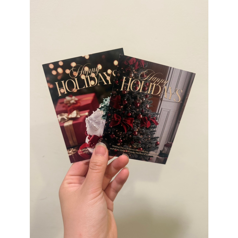 現貨/聖誕卡大集合♡韓國代購 聖誕卡片 聖誕節 聖誕禮物-細節圖4