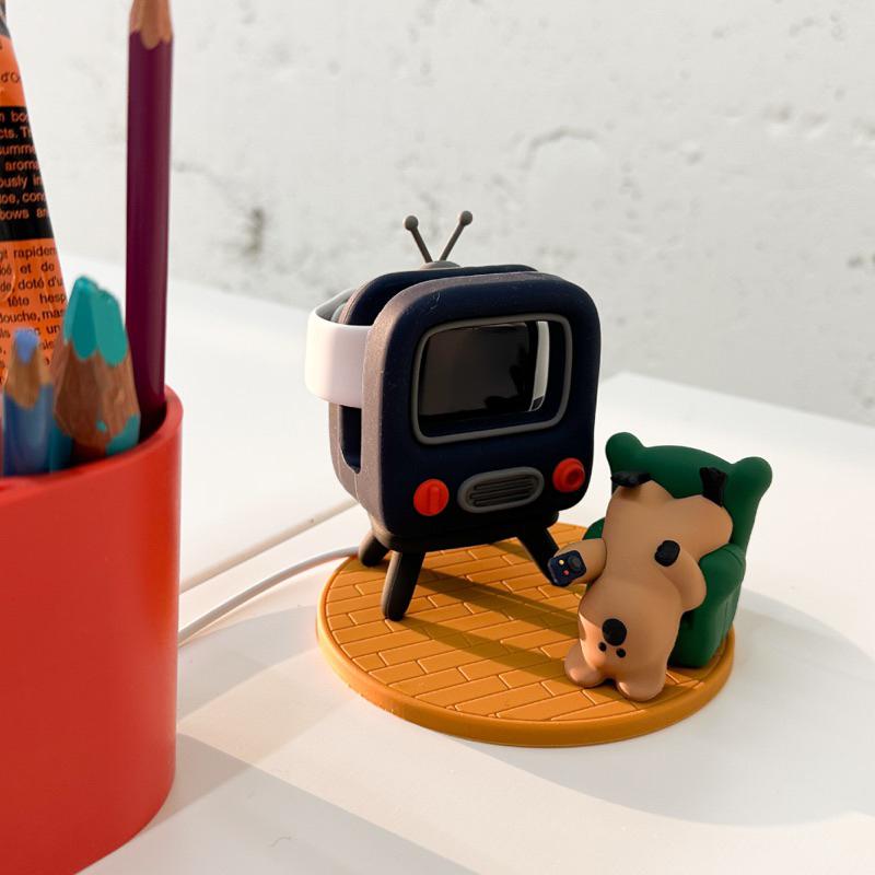 dinotaeng 最新 最香 最可愛新品♡ 智能手錶⌚️充電座 三星 蘋果皆可用-細節圖5