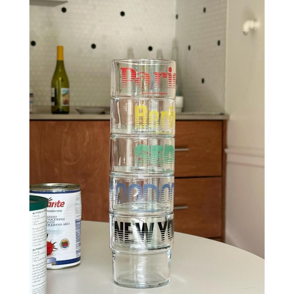 預購🉐️Sundaymorning plate新款 韓國代購 玻璃杯 馬克杯/城市杯/巴黎/首爾-細節圖9