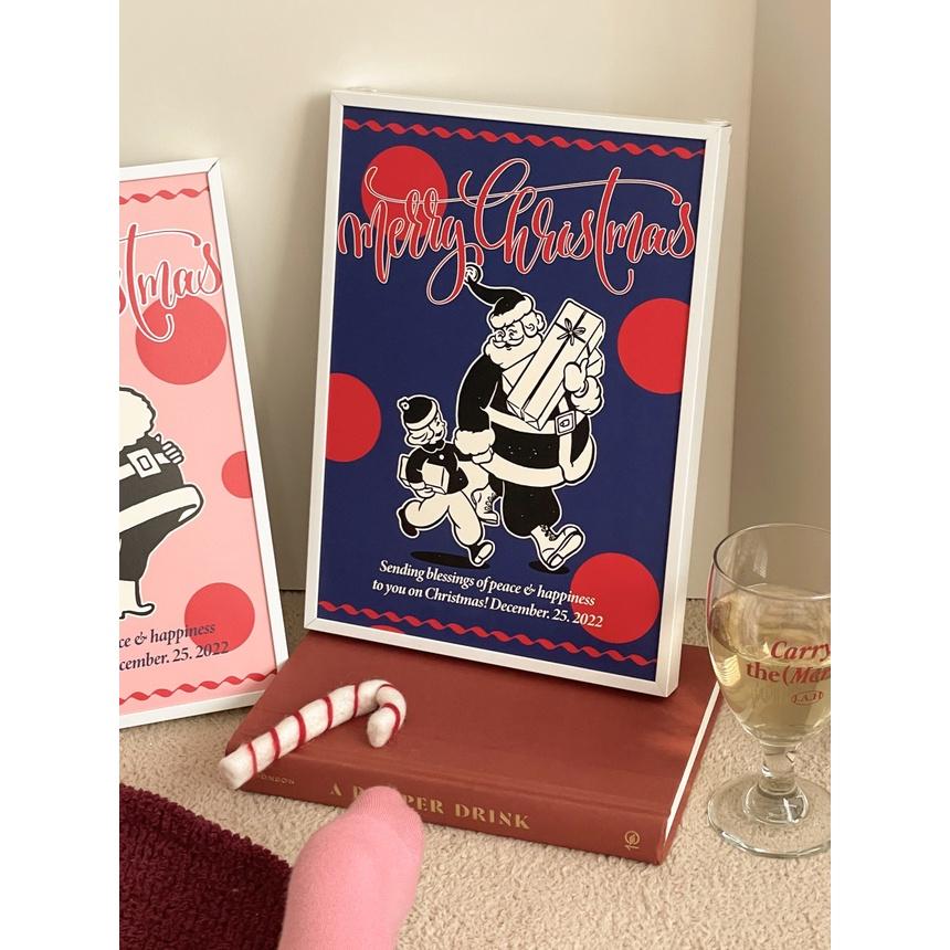 MYMY選品 聖誕海報 韓國代購 A4海報-細節圖2