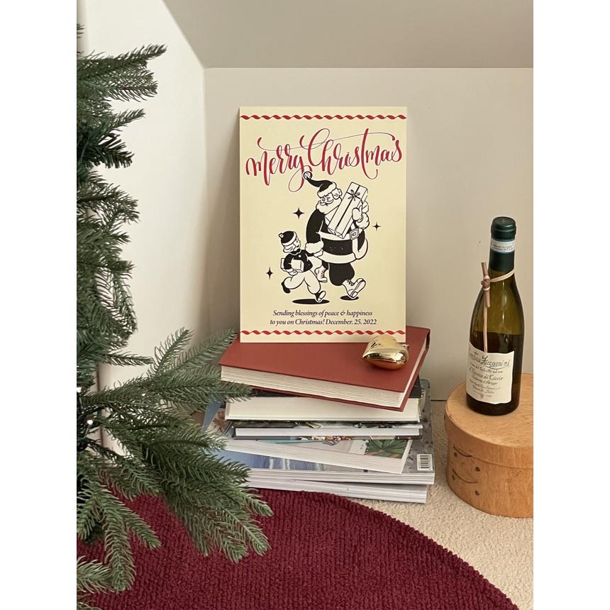 MYMY選品 聖誕海報 韓國代購 A4海報-細節圖3