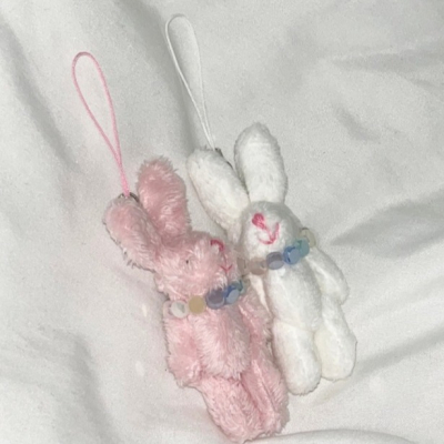 CANDYCHIC Sweety Bunny 淨漢同款粉紅兔兔🐰 吊飾 韓國代購