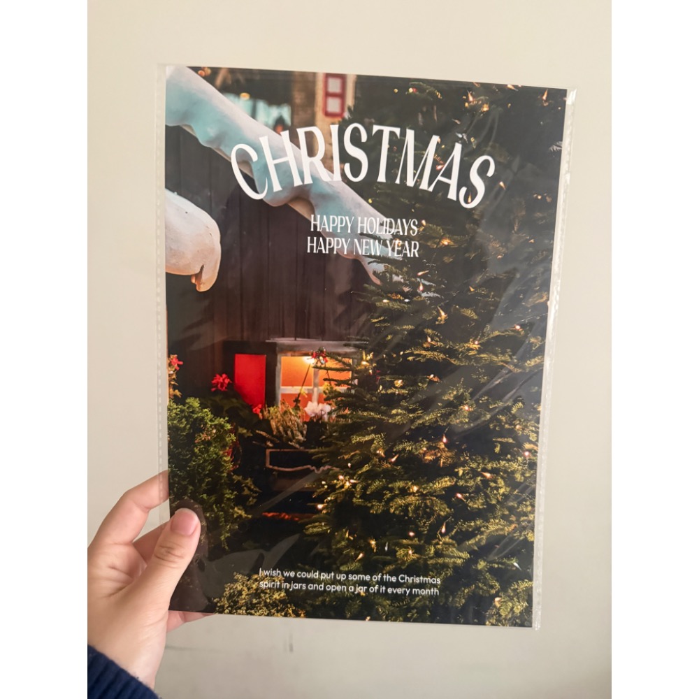 聖誕氛圍海報 韓國代購-細節圖6