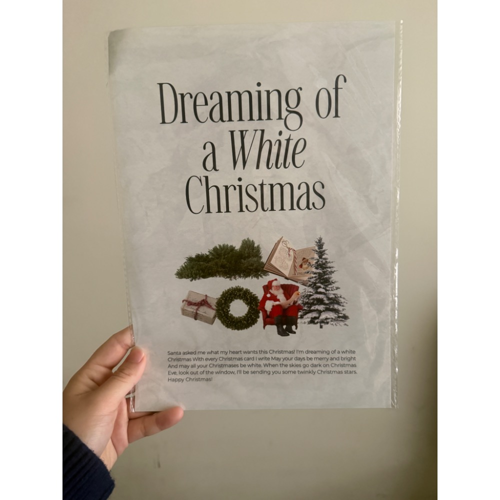 聖誕氛圍海報 韓國代購-細節圖9