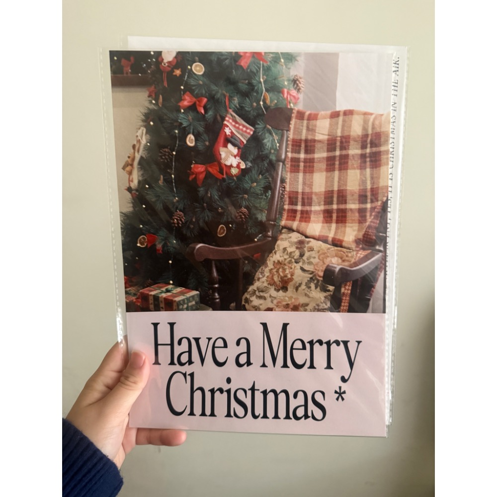 聖誕氛圍海報 韓國代購-細節圖10