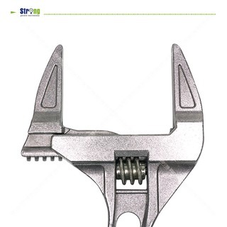 衛浴扳手工具 68mm板手 衛浴扳手水管扳手短柄大開口維修板手下水管道空調活動扳手水電工具DIY神器-細節圖2