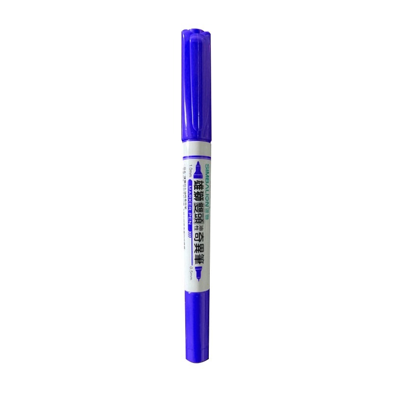 【快速出貨】雄獅 685 0.5/1mm 雙頭細字奇異筆 油性 耐水油性筆 油性記號筆 快乾油性筆 油性筆-規格圖4