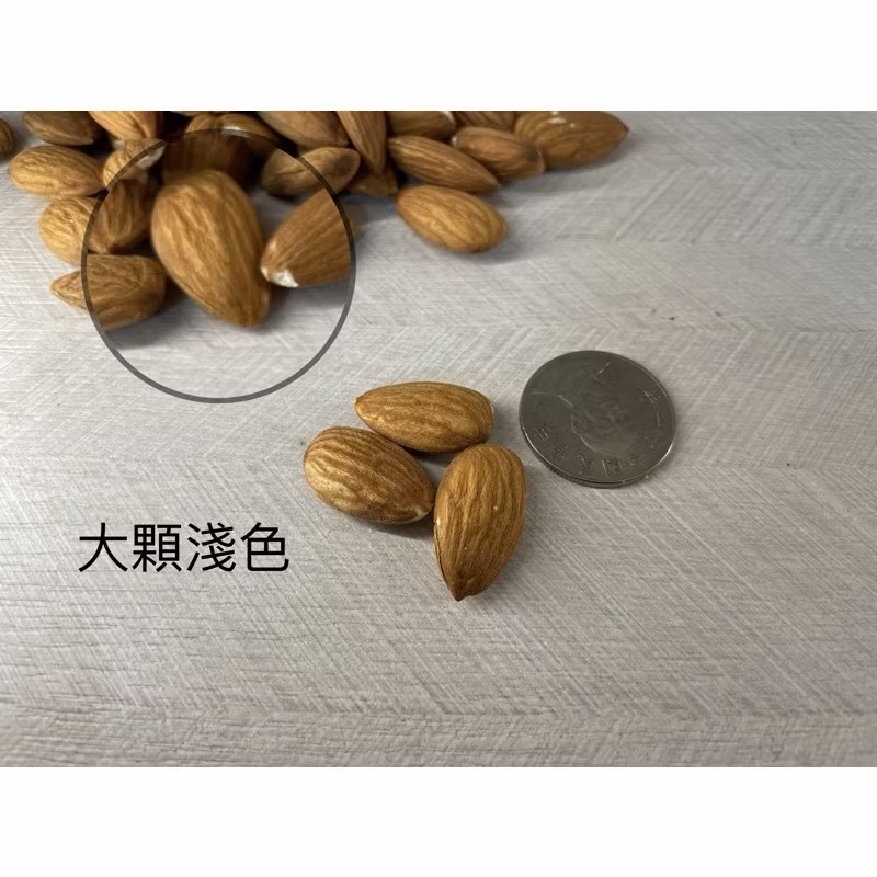 【現貨】頂級大顆生杏仁果 500g｜ DIY烘焙首選 飽滿低卡-細節圖3