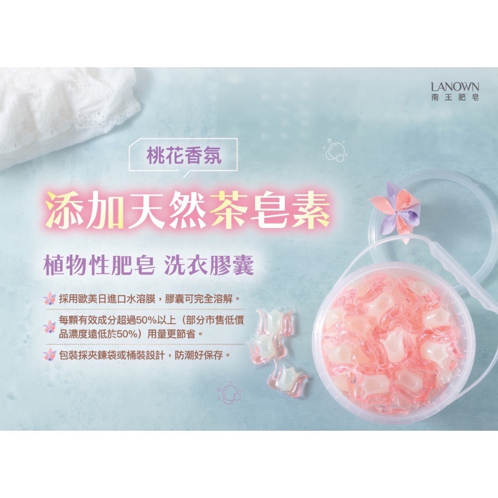 南王洗衣球、洗衣膠囊桶裝140顆-細節圖8