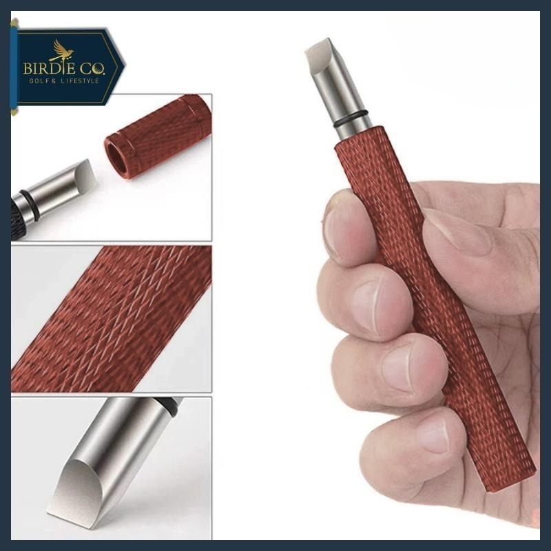 【鉑蒂高爾夫】🔥 桿頭一字清潔刀｜高爾夫 球頭面修復工具 筆型清潔器 多色 高爾夫球桿配件 槽刨工具 球頭清潔工具-細節圖7