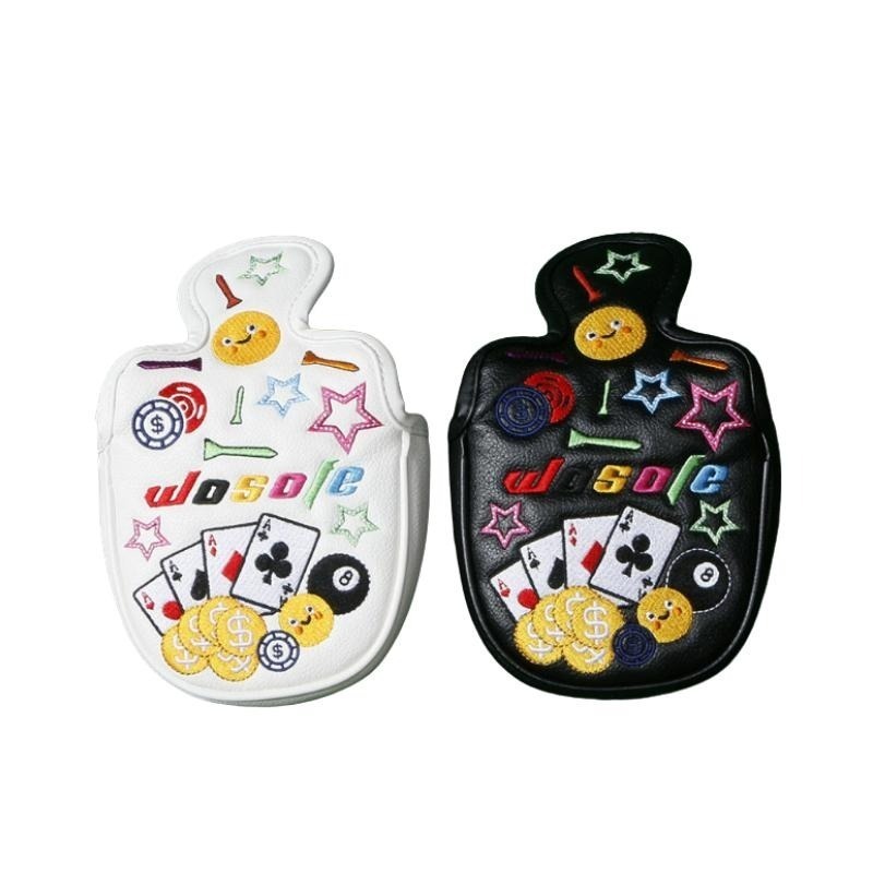 【鉑蒂高爾夫】🔥 撲克牌推桿套｜ 高爾夫 推桿套 球桿保護套 高爾夫球桿套 高爾夫球袋 磁鐵閉合 高爾夫用品-細節圖8