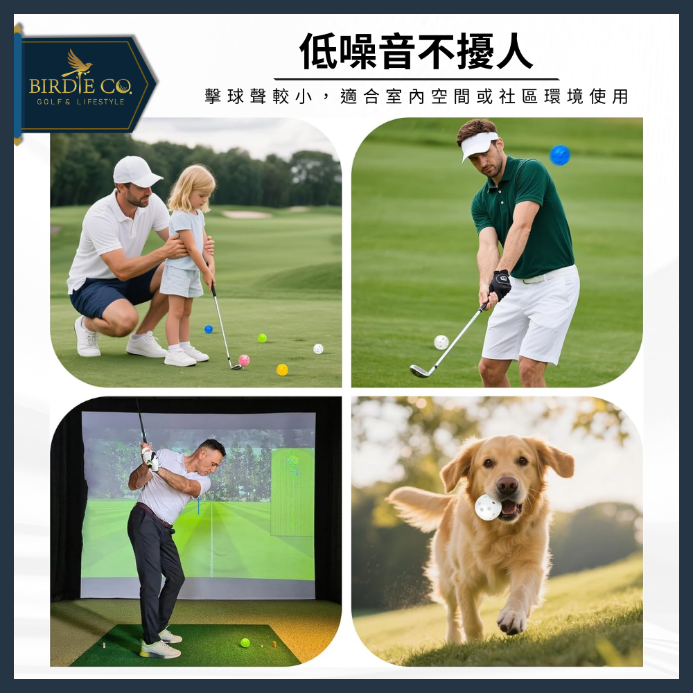 【鉑蒂高爾夫】🔥 洞洞球｜ 42mm 專業訓練球 室內練習球 寵物球 玩具球 室內球 高爾夫 匹克球 迷你小球 運動用品-細節圖7