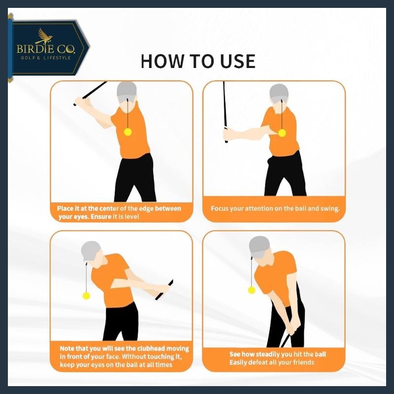【鉑蒂高爾夫】🔥 頭部穩定練習器（MELE LINKS）｜高爾夫 訓練器材 高手必備 核心旋轉 防側移輔助 歐美熱銷-細節圖5