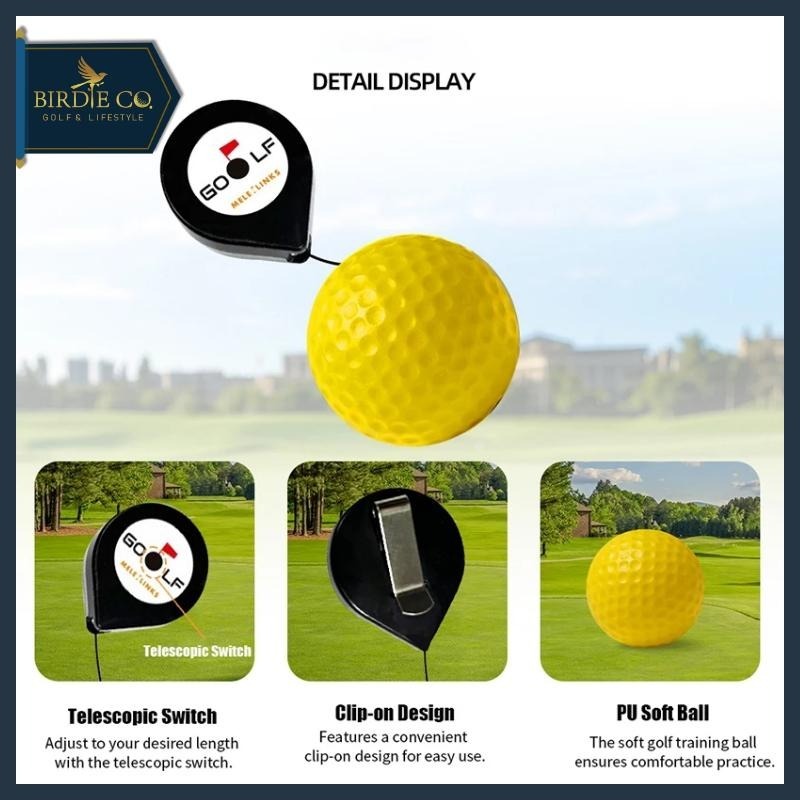 【鉑蒂高爾夫】🔥 頭部穩定練習器（MELE LINKS）｜高爾夫 訓練器材 高手必備 核心旋轉 防側移輔助 歐美熱銷-細節圖6