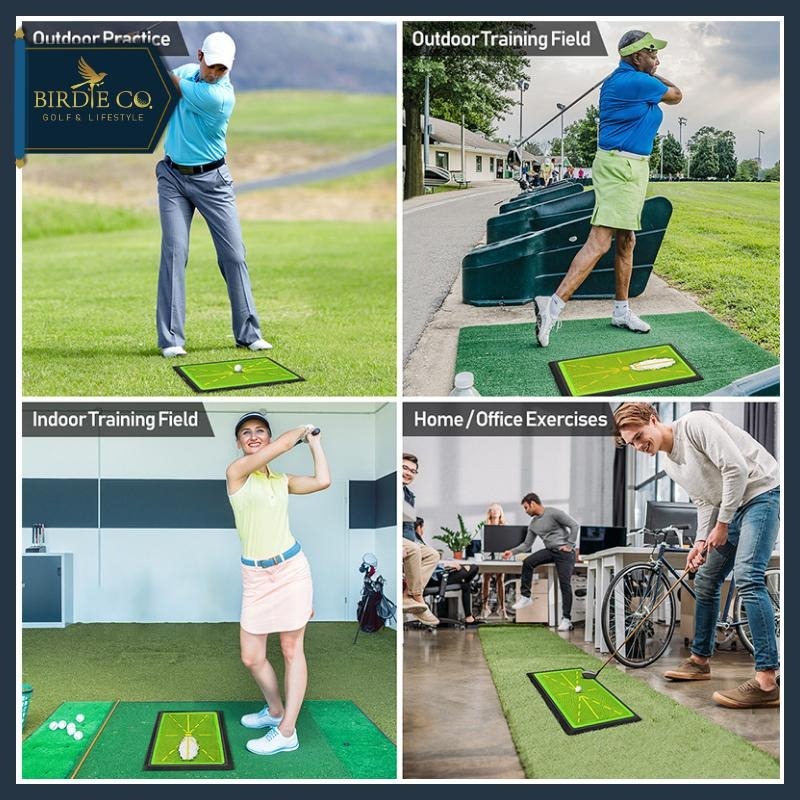 【鉑蒂高爾夫】🔥 擊球痕跡檢測墊【厚底】 ｜珠光鱗片式 軌跡打擊墊 下場必備 練習墊 練習毯 痕跡墊 推桿墊-細節圖7
