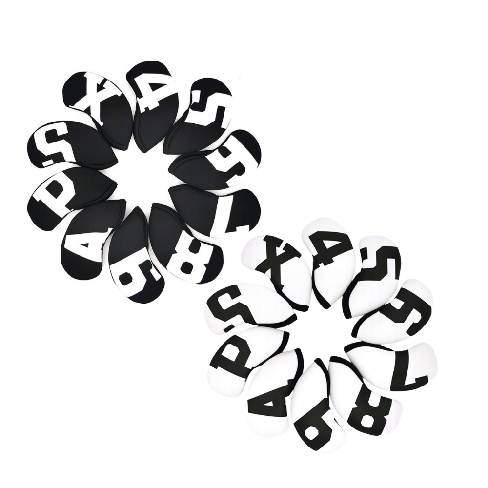 【鉑蒂高爾夫】🔥 潛水料 數字球桿套 ｜ 高爾夫 球桿套 鐵桿套 切桿套 度數桿套 數字球桿套 高爾夫球袋 鐵桿 切桿-細節圖7