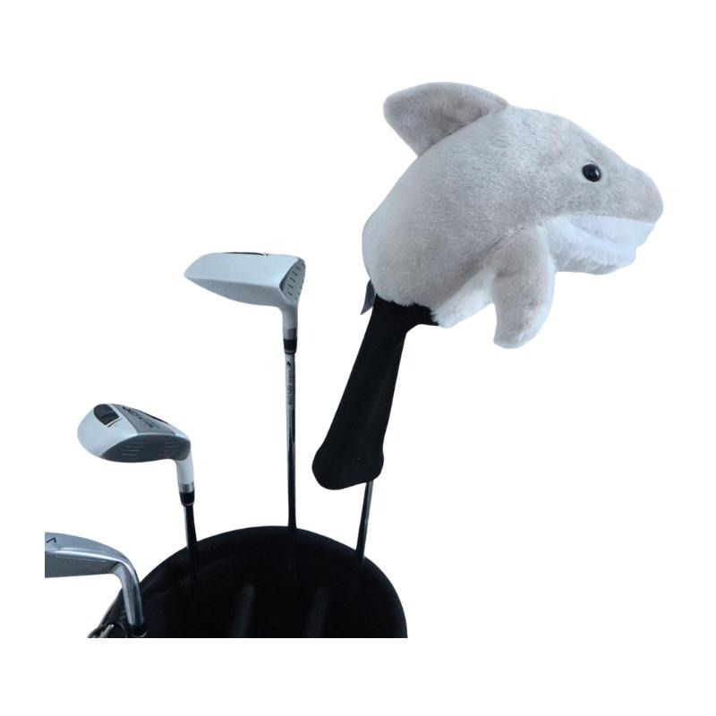 【鉑蒂高爾夫】🔥 可愛鯊魚 球桿保護套 ｜ 高爾夫木桿套 高爾夫球桿套 1號木桿套 高爾夫球袋 球桿套 高爾夫 木桿套-細節圖8