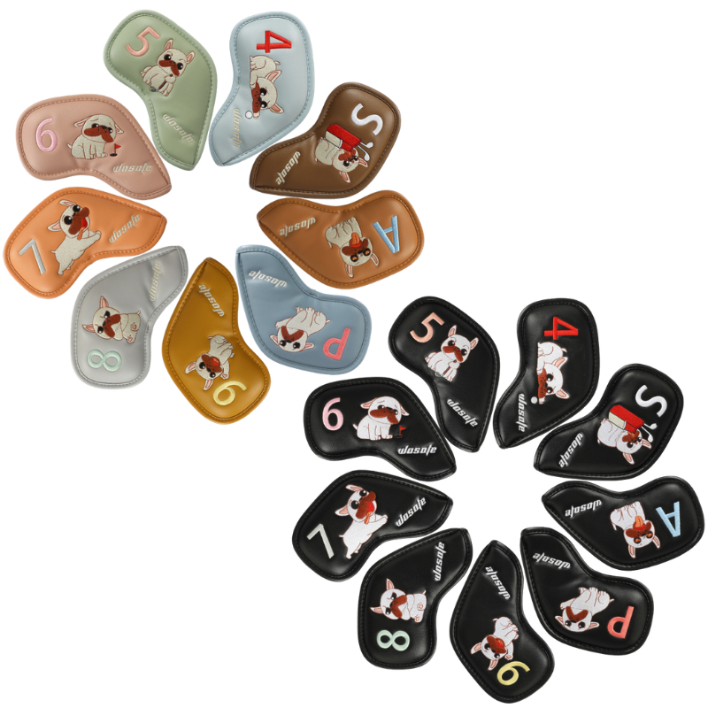 【鉑蒂高爾夫】🔥 法鬥 PU皮革鐵桿套 ｜ 高爾夫保護套 鐵桿套 PU保護套 防水耐磨 高爾夫用品 高爾夫桿套-細節圖9