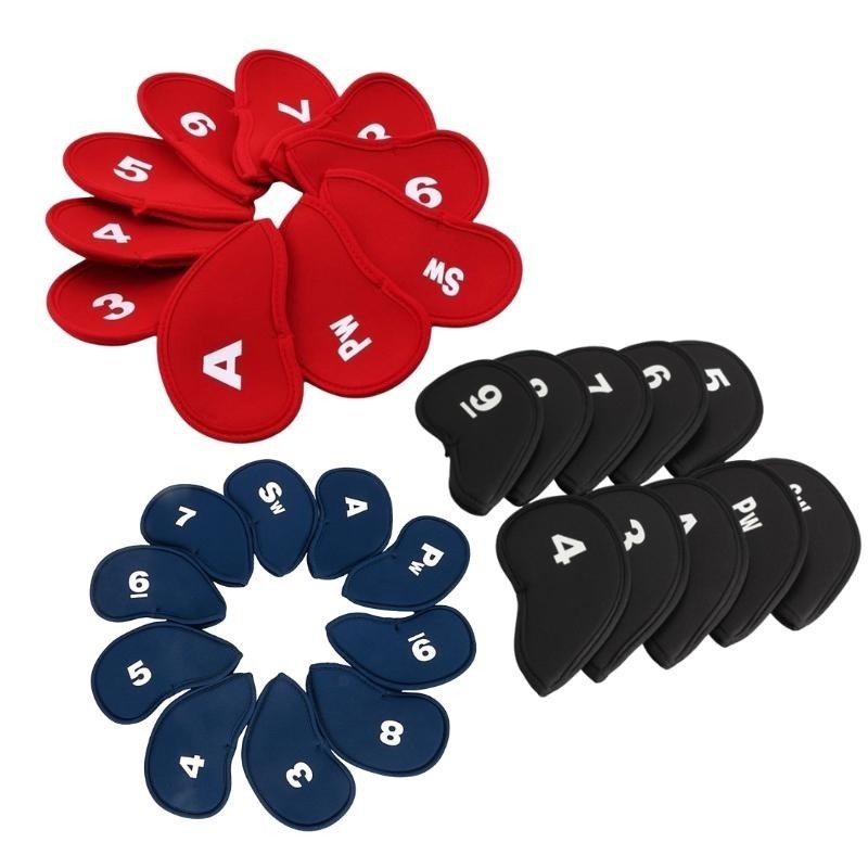 【鉑蒂高爾夫】🔥 數字GOLF保護套 ｜高爾夫 球桿套 鐵桿套 推桿套 數字球套 高爾夫球袋 高爾夫用品-細節圖6