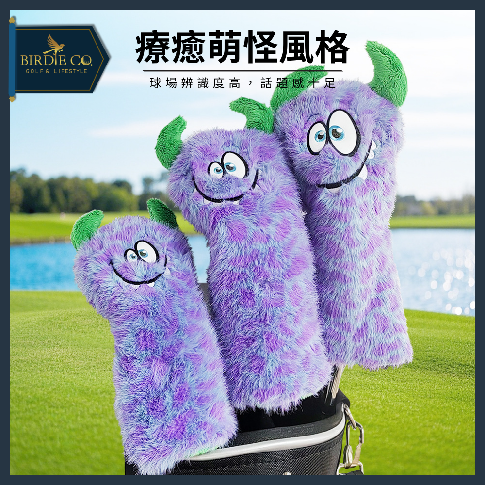 【鉑蒂高爾夫】🔥 怪獸桿套 ｜ 高爾夫木桿套 高爾夫球桿套 1號木桿套 高爾夫推桿套 球桿套 高爾夫 高爾夫練習袋-細節圖2